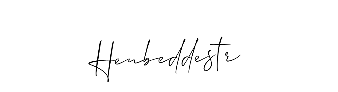 Similarly Allison_Script is the best handwritten signature design. Signature creator online .You can use it as an online autograph creator for name Henbeddestr. Henbeddestr signature style 2 images and pictures png