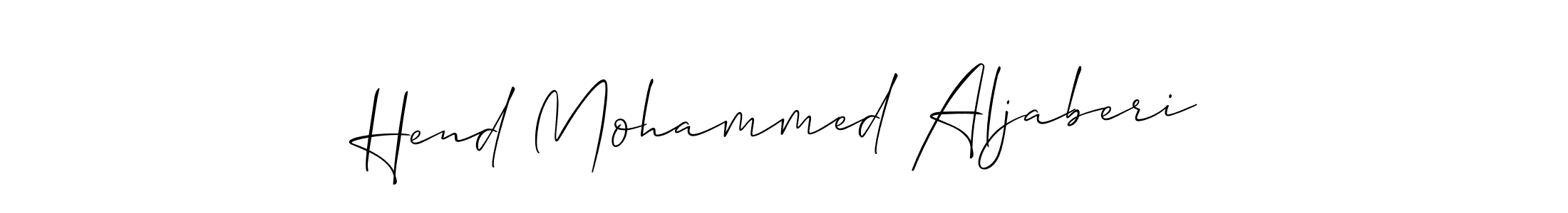 Check out images of Autograph of Hend Mohammed Aljaberi name. Actor Hend Mohammed Aljaberi Signature Style. Allison_Script is a professional sign style online. Hend Mohammed Aljaberi signature style 2 images and pictures png