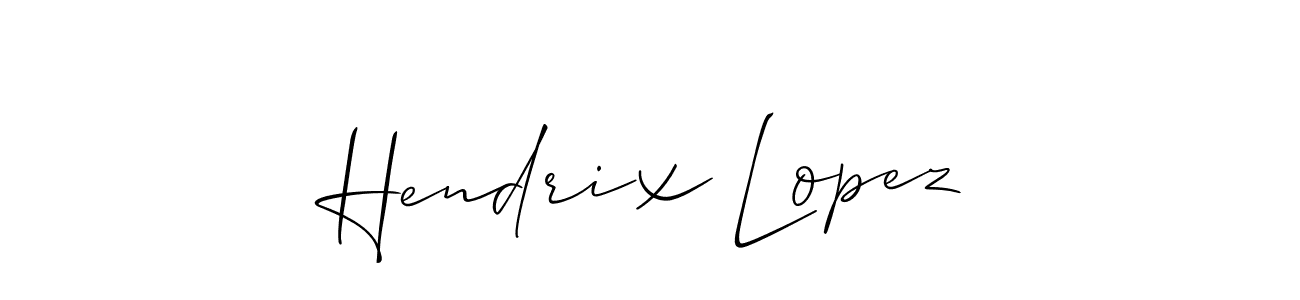 Best and Professional Signature Style for Hendrix Lopez. Allison_Script Best Signature Style Collection. Hendrix Lopez signature style 2 images and pictures png