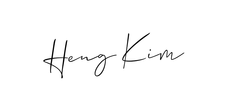 Once you've used our free online signature maker to create your best signature Allison_Script style, it's time to enjoy all of the benefits that Heng Kim name signing documents. Heng Kim signature style 2 images and pictures png
