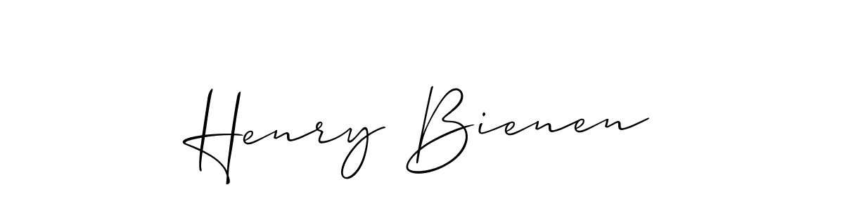 Best and Professional Signature Style for Henry Bienen. Allison_Script Best Signature Style Collection. Henry Bienen signature style 2 images and pictures png