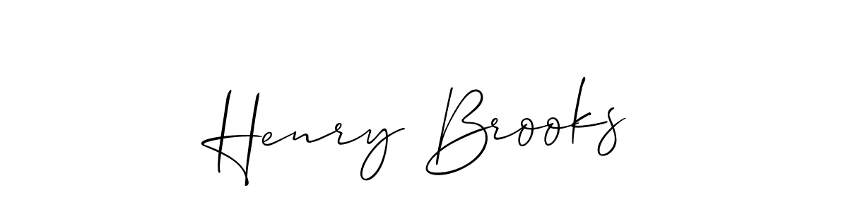 Best and Professional Signature Style for Henry Brooks. Allison_Script Best Signature Style Collection. Henry Brooks signature style 2 images and pictures png