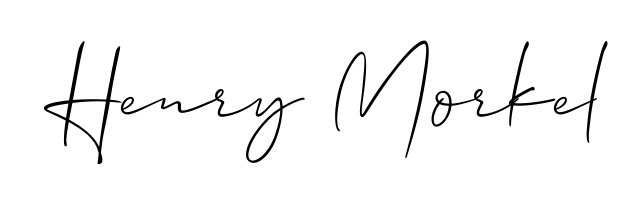 Master the art of signing with Henry Morkel written in fluent Allison_Script script. A great template to practice and refine your handwriting. Henry Morkel signature style 2 images and pictures png