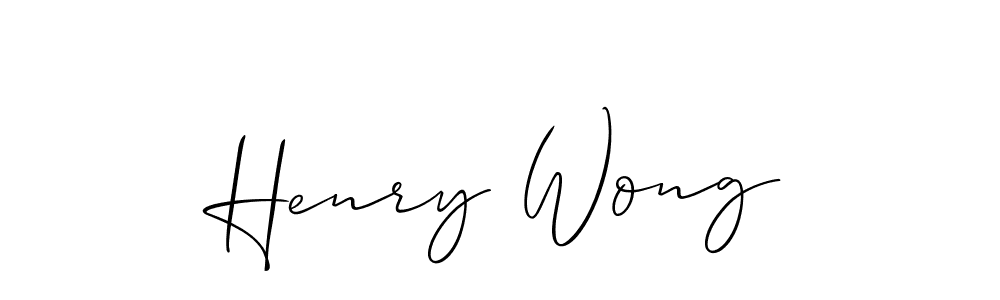 Allison_Script is a professional signature style that is perfect for those who want to add a touch of class to their signature. It is also a great choice for those who want to make their signature more unique. Get Henry Wong name to fancy signature for free. Henry Wong signature style 2 images and pictures png