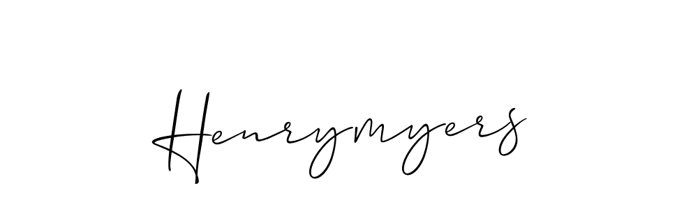 Best and Professional Signature Style for Henrymyers. Allison_Script Best Signature Style Collection. Henrymyers signature style 2 images and pictures png