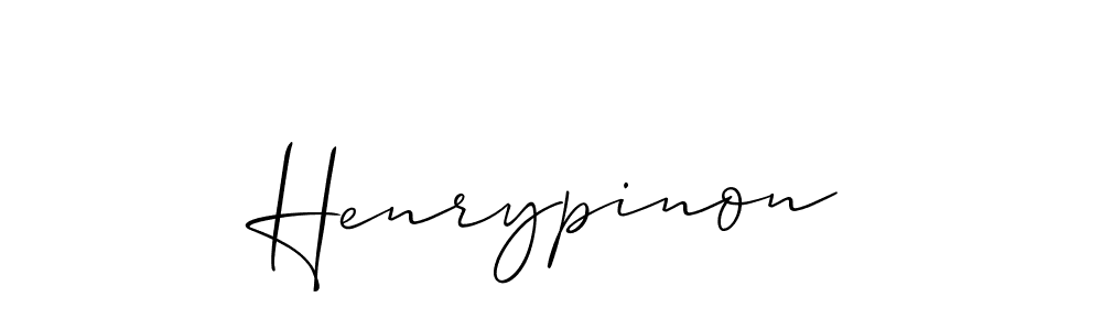 Once you've used our free online signature maker to create your best signature Allison_Script style, it's time to enjoy all of the benefits that Henrypinon name signing documents. Henrypinon signature style 2 images and pictures png