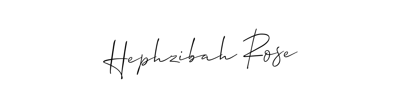 Allison_Script is a professional signature style that is perfect for those who want to add a touch of class to their signature. It is also a great choice for those who want to make their signature more unique. Get Hephzibah Rose name to fancy signature for free. Hephzibah Rose signature style 2 images and pictures png