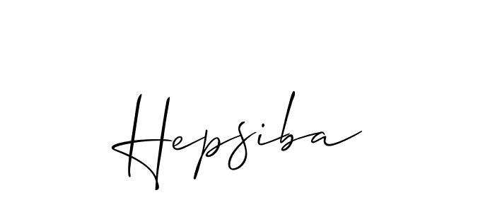 Allison_Script is a professional signature style that is perfect for those who want to add a touch of class to their signature. It is also a great choice for those who want to make their signature more unique. Get Hepsiba name to fancy signature for free. Hepsiba signature style 2 images and pictures png
