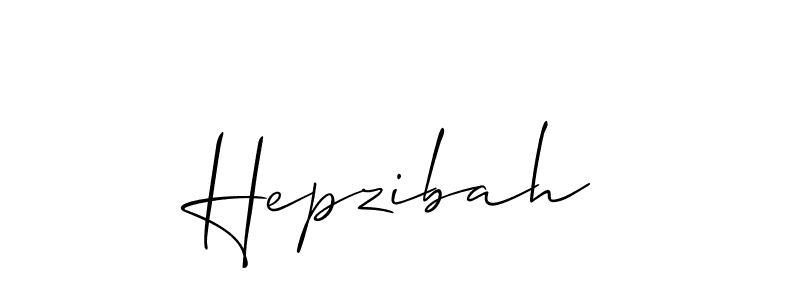 You should practise on your own different ways (Allison_Script) to write your name (Hepzibah) in signature. don't let someone else do it for you. Hepzibah signature style 2 images and pictures png