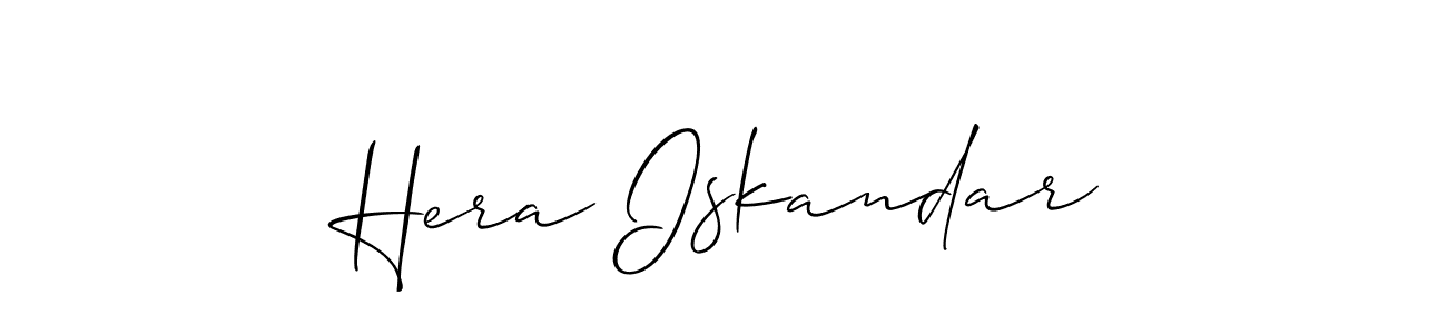 You can use this online signature creator to create a handwritten signature for the name Hera Iskandar. This is the best online autograph maker. Hera Iskandar signature style 2 images and pictures png