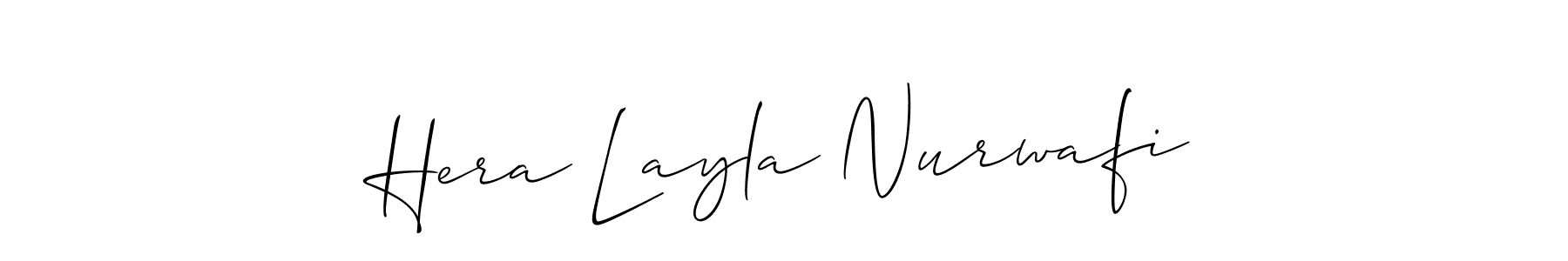 Here are the top 10 professional signature styles for the name Hera Layla Nurwafi. These are the best autograph styles you can use for your name. Hera Layla Nurwafi signature style 2 images and pictures png