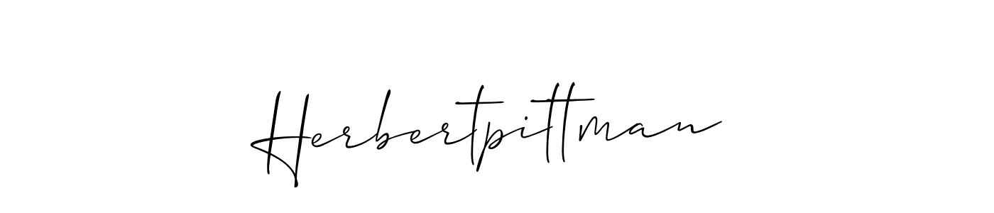 Also we have Herbertpittman name is the best signature style. Create professional handwritten signature collection using Allison_Script autograph style. Herbertpittman signature style 2 images and pictures png