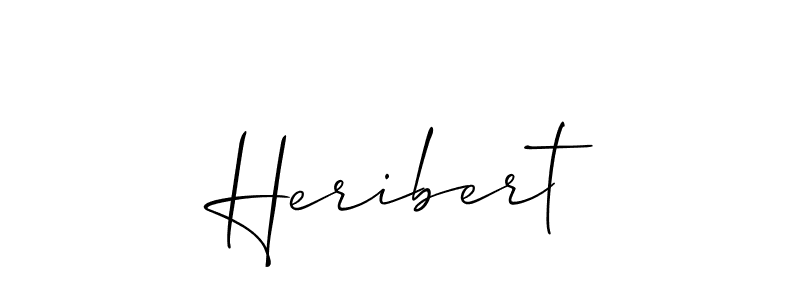 How to Draw Heribert signature style? Allison_Script is a latest design signature styles for name Heribert. Heribert signature style 2 images and pictures png