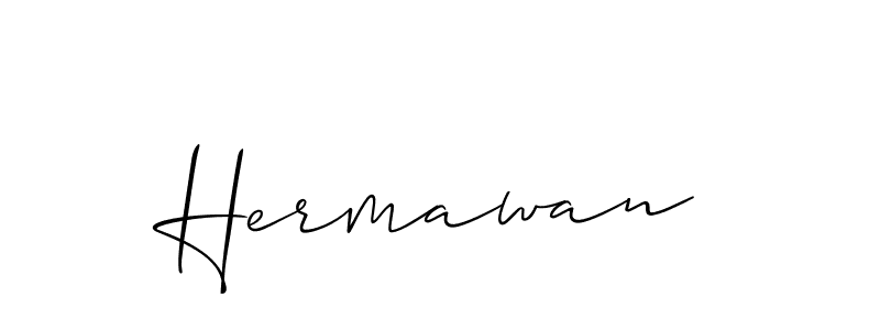 Once you've used our free online signature maker to create your best signature Allison_Script style, it's time to enjoy all of the benefits that Hermawan name signing documents. Hermawan signature style 2 images and pictures png