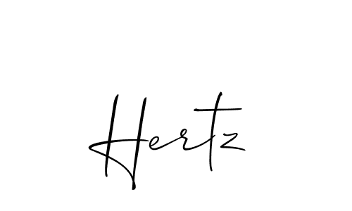 Check out images of Autograph of Hertz name. Actor Hertz Signature Style. Allison_Script is a professional sign style online. Hertz signature style 2 images and pictures png