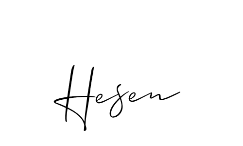 You can use this online signature creator to create a handwritten signature for the name Hesen. This is the best online autograph maker. Hesen signature style 2 images and pictures png