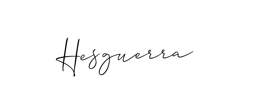 Also we have Hesguerra name is the best signature style. Create professional handwritten signature collection using Allison_Script autograph style. Hesguerra signature style 2 images and pictures png