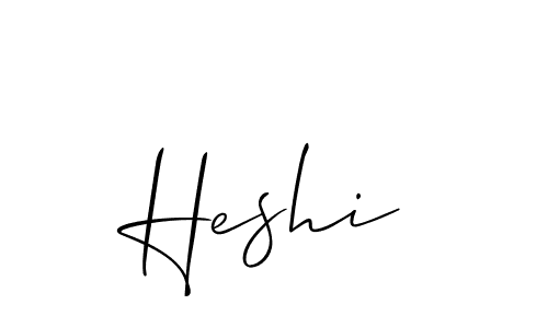 Make a short Heshi signature style. Manage your documents anywhere anytime using Allison_Script. Create and add eSignatures, submit forms, share and send files easily. Heshi signature style 2 images and pictures png