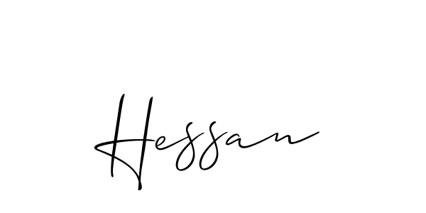 Also You can easily find your signature by using the search form. We will create Hessan name handwritten signature images for you free of cost using Allison_Script sign style. Hessan signature style 2 images and pictures png