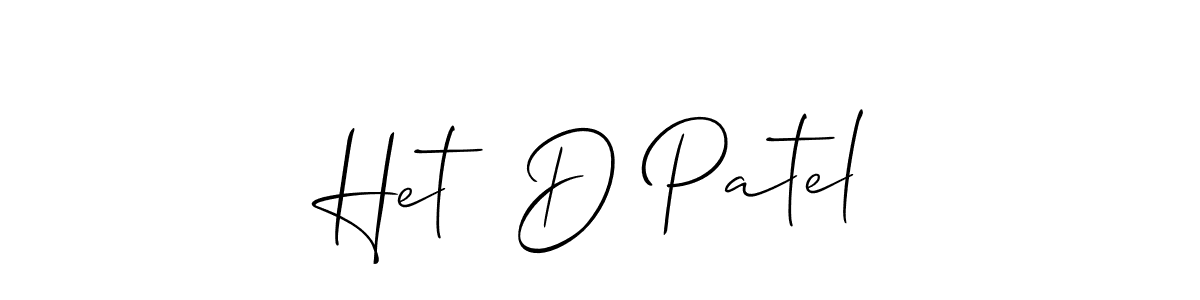Best and Professional Signature Style for Het  D Patel. Allison_Script Best Signature Style Collection. Het  D Patel signature style 2 images and pictures png