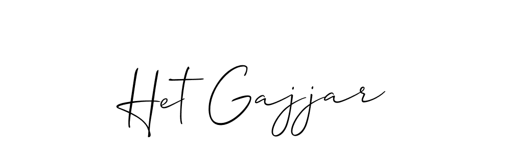 Allison_Script is a professional signature style that is perfect for those who want to add a touch of class to their signature. It is also a great choice for those who want to make their signature more unique. Get Het Gajjar name to fancy signature for free. Het Gajjar signature style 2 images and pictures png