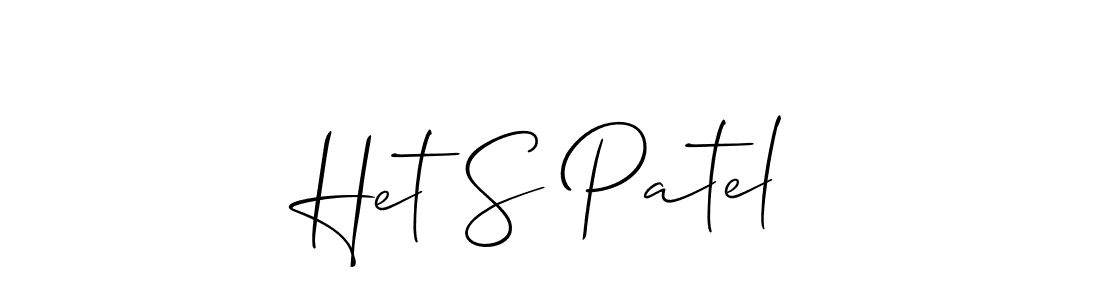 This is the best signature style for the Het S Patel name. Also you like these signature font (Allison_Script). Mix name signature. Het S Patel signature style 2 images and pictures png