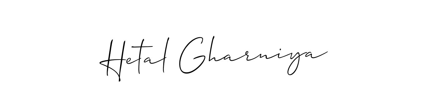 You can use this online signature creator to create a handwritten signature for the name Hetal Gharniya. This is the best online autograph maker. Hetal Gharniya signature style 2 images and pictures png