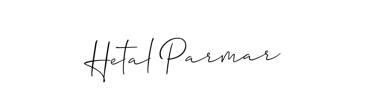 The best way (Allison_Script) to make a short signature is to pick only two or three words in your name. The name Hetal Parmar include a total of six letters. For converting this name. Hetal Parmar signature style 2 images and pictures png