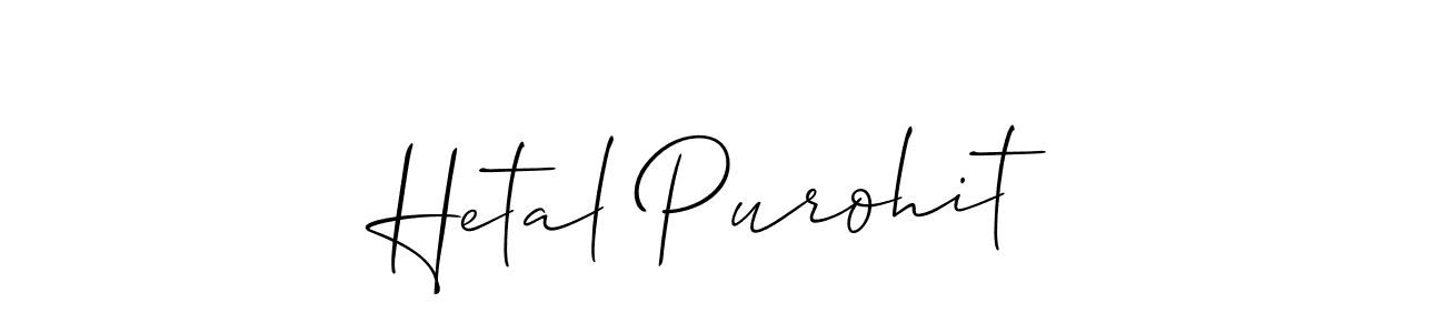 The best way (Allison_Script) to make a short signature is to pick only two or three words in your name. The name Hetal Purohit include a total of six letters. For converting this name. Hetal Purohit signature style 2 images and pictures png