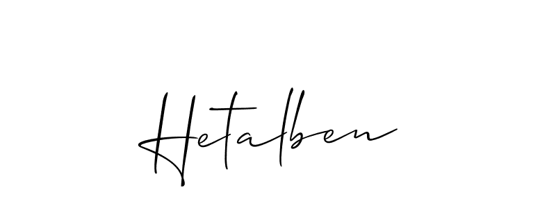 Also You can easily find your signature by using the search form. We will create Hetalben name handwritten signature images for you free of cost using Allison_Script sign style. Hetalben signature style 2 images and pictures png