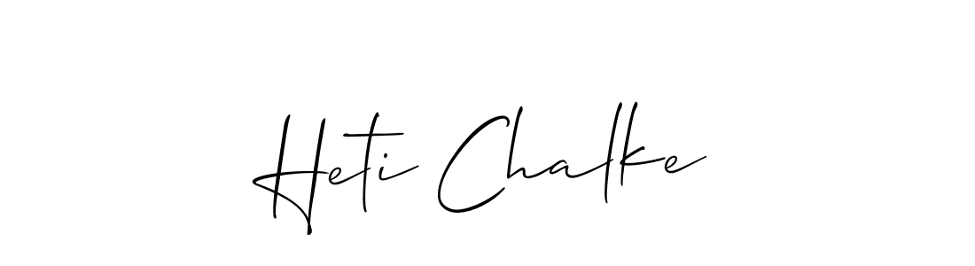 Check out images of Autograph of Heti Chalke name. Actor Heti Chalke Signature Style. Allison_Script is a professional sign style online. Heti Chalke signature style 2 images and pictures png