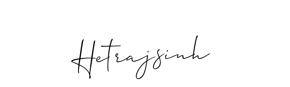 Similarly Allison_Script is the best handwritten signature design. Signature creator online .You can use it as an online autograph creator for name Hetrajsinh. Hetrajsinh signature style 2 images and pictures png