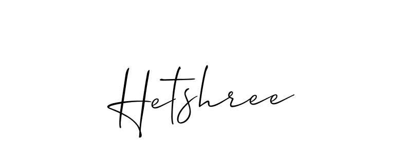 Make a short Hetshree signature style. Manage your documents anywhere anytime using Allison_Script. Create and add eSignatures, submit forms, share and send files easily. Hetshree signature style 2 images and pictures png