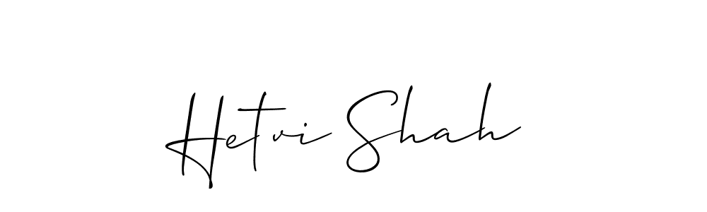 Make a short Hetvi Shah signature style. Manage your documents anywhere anytime using Allison_Script. Create and add eSignatures, submit forms, share and send files easily. Hetvi Shah signature style 2 images and pictures png