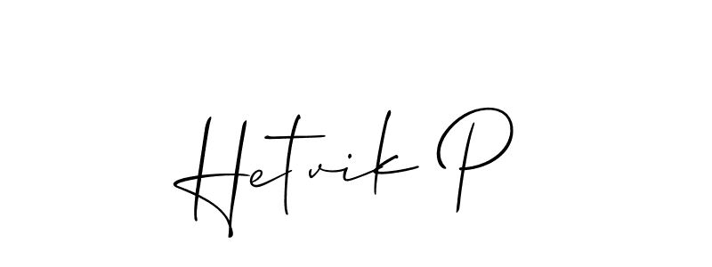 This is the best signature style for the Hetvik P name. Also you like these signature font (Allison_Script). Mix name signature. Hetvik P signature style 2 images and pictures png