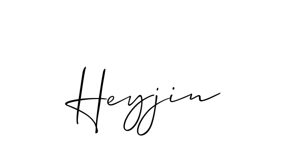Make a beautiful signature design for name Heyjin. Use this online signature maker to create a handwritten signature for free. Heyjin signature style 2 images and pictures png