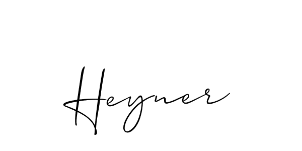 Once you've used our free online signature maker to create your best signature Allison_Script style, it's time to enjoy all of the benefits that Heyner name signing documents. Heyner signature style 2 images and pictures png