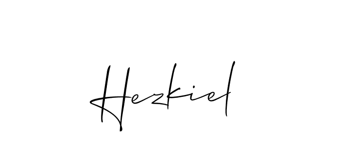 Make a beautiful signature design for name Hezkiel. Use this online signature maker to create a handwritten signature for free. Hezkiel signature style 2 images and pictures png