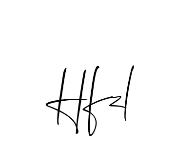 It looks lik you need a new signature style for name Hfzl. Design unique handwritten (Allison_Script) signature with our free signature maker in just a few clicks. Hfzl signature style 2 images and pictures png