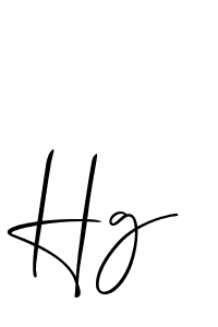 Also we have Hg name is the best signature style. Create professional handwritten signature collection using Allison_Script autograph style. Hg signature style 2 images and pictures png