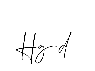 Make a beautiful signature design for name Hg-d. Use this online signature maker to create a handwritten signature for free. Hg-d signature style 2 images and pictures png