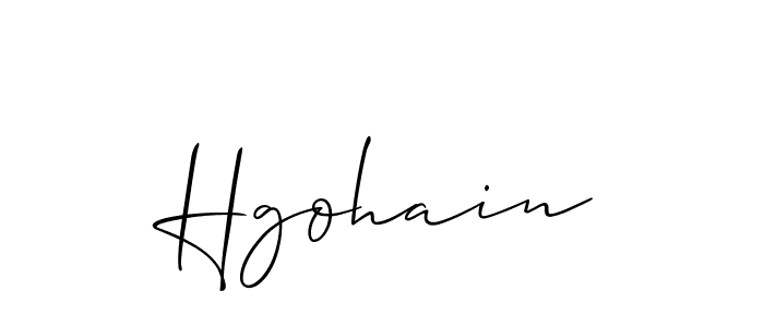 Best and Professional Signature Style for Hgohain. Allison_Script Best Signature Style Collection. Hgohain signature style 2 images and pictures png