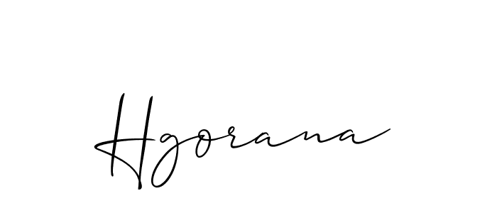if you are searching for the best signature style for your name Hgorana. so please give up your signature search. here we have designed multiple signature styles  using Allison_Script. Hgorana signature style 2 images and pictures png
