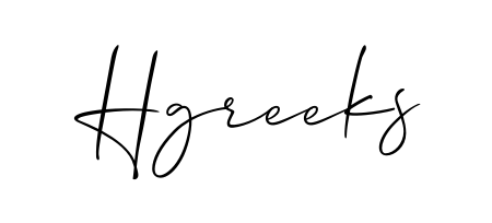 Style your name Hgreeks with confidence using Allison_Script signature design. Simple, elegant, and ready for immediate document use. Hgreeks signature style 2 images and pictures png