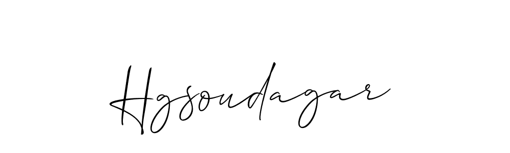 Also You can easily find your signature by using the search form. We will create Hgsoudagar name handwritten signature images for you free of cost using Allison_Script sign style. Hgsoudagar signature style 2 images and pictures png