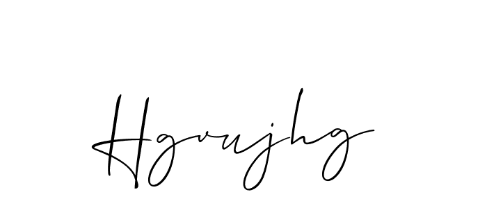 How to Draw Hgvujhg signature style? Allison_Script is a latest design signature styles for name Hgvujhg. Hgvujhg signature style 2 images and pictures png