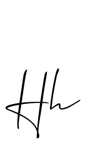 Use a signature maker to create a handwritten signature online. With this signature software, you can design (Allison_Script) your own signature for name Hh. Hh signature style 2 images and pictures png