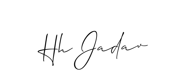 Here are the top 10 professional signature styles for the name Hh Jadav. These are the best autograph styles you can use for your name. Hh Jadav signature style 2 images and pictures png