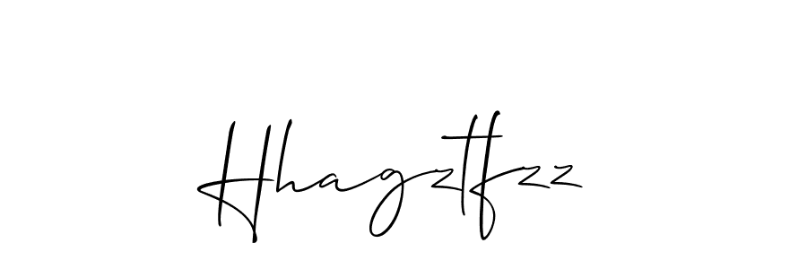 Design your own signature with our free online signature maker. With this signature software, you can create a handwritten (Allison_Script) signature for name Hhagztfzz. Hhagztfzz signature style 2 images and pictures png