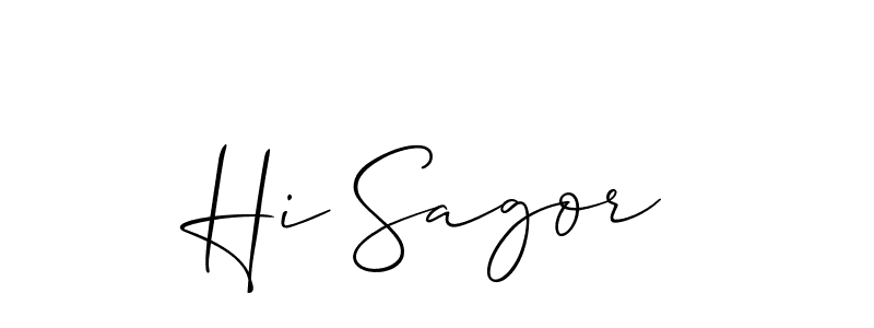 Check out images of Autograph of Hi Sagor name. Actor Hi Sagor Signature Style. Allison_Script is a professional sign style online. Hi Sagor signature style 2 images and pictures png